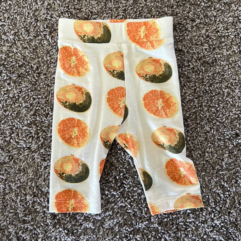 KATE QUINN THE WOODS Orange leggings
